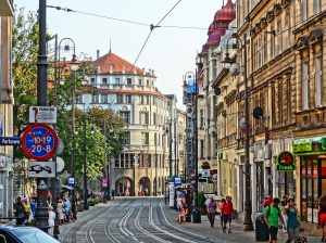 Ulica Gdańska w Bydgoszczy.